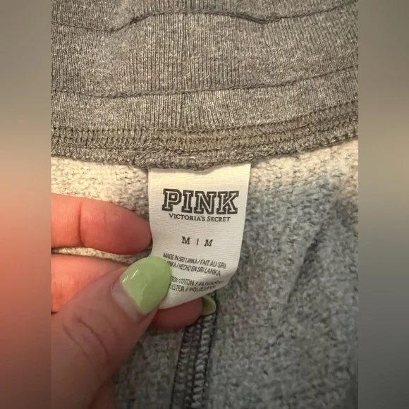 Victorias Secret Pink Grey Joggers - Picture 7 of 7